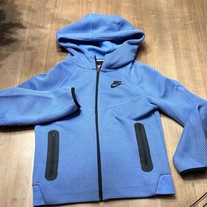 Nike Kids Light Blue Hooded Jacket